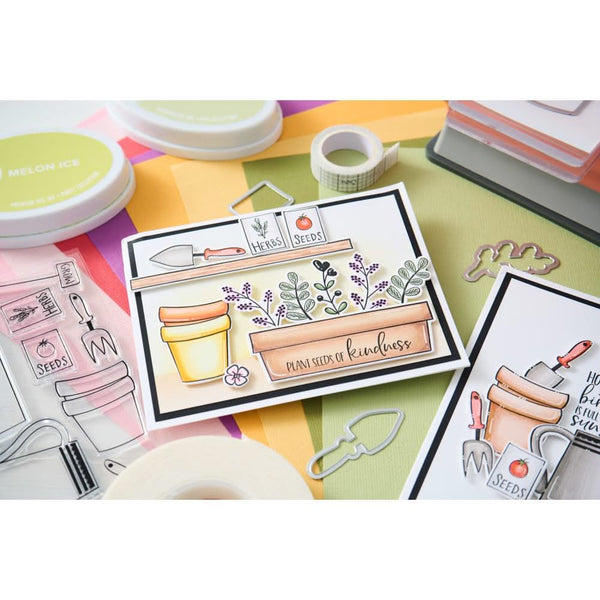 Sizzix Clear Stamps By Catherine Pooler 14/Pkg - Greenhouse Finds*