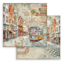 Stamperia Double-Sided Paper Pad 12"x 12" 10/Pkg - Art of Travelling