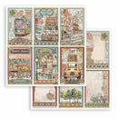 Stamperia Double-Sided Paper Pad 8"x 8" 10/Pkg - Art of Travelling