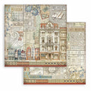 Stamperia Double-Sided Paper Pad 12"x 12" 10/Pkg - Art of Travelling