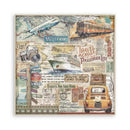 Stamperia Single-Sided Paper Pad 8"x 8" 22/Pkg - Art of Travelling