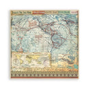 Stamperia Single-Sided Paper Pad 8"x 8" 22/Pkg - Art of Travelling