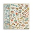 Stamperia Single-Sided Paper Pad 12"x 12" 22/Pkg - Art of Travelling^