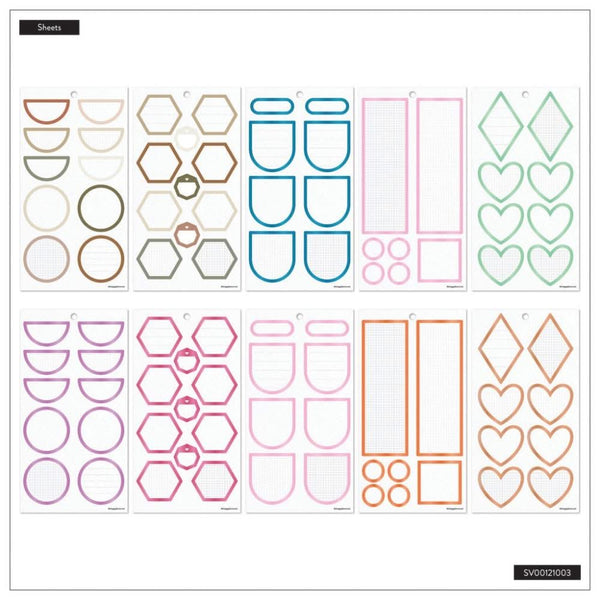 Happy Planner Big Sticker Value Pack 30/Pkg Colourful Boxes