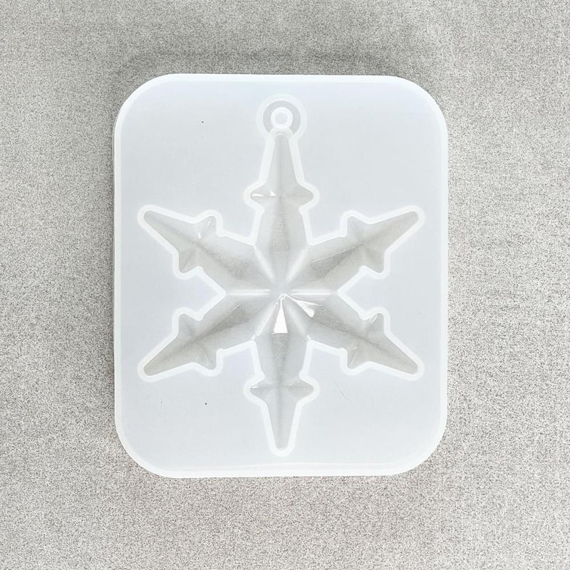 Jewelry Made By Me Silicone Mold - Snowflake Ornament*