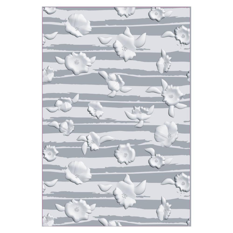 Sizzix 3D Textured Impressions Embossing Folder By Stacey Park - Serene Sophisticate