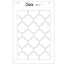 Sizzix A6 Stencil By Stacey Park 4/Pkg - Textures From Afar