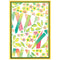 Sizzix A6 Stencil By Stacey Park 4/Pkg - Fragmented Floral