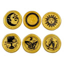 Stamperia Wax Seal Set 6/Pkg - Celebration