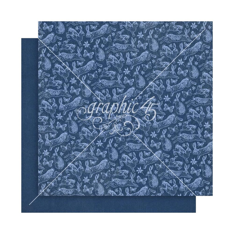 Graphic 45 Collection Pack 12"x 12" Patterns & Solids - Spring Is In The Air