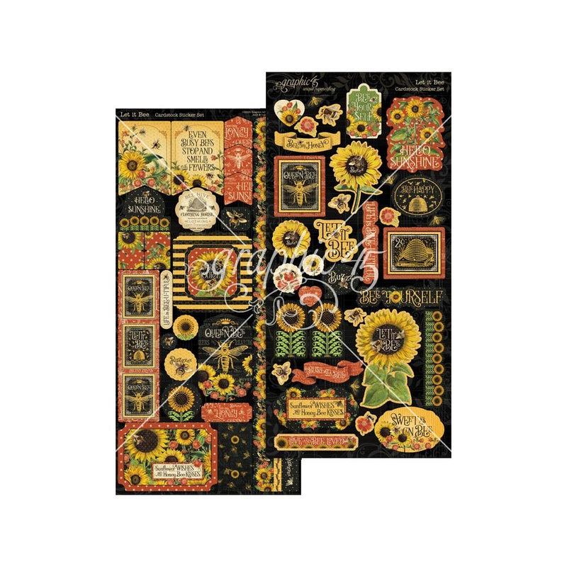 Graphic 45 Keepsake Kit With Exclusive Metal Die-Set - Let it Bee