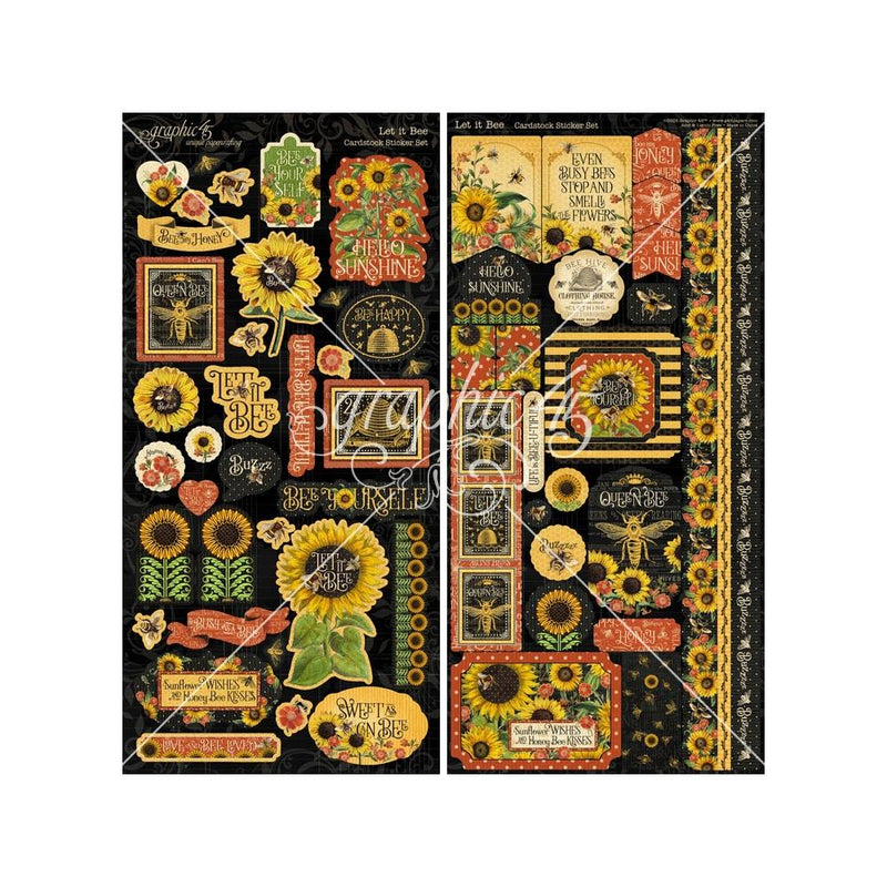 Graphic 45 Keepsake Kit With Exclusive Metal Die-Set - Let it Bee