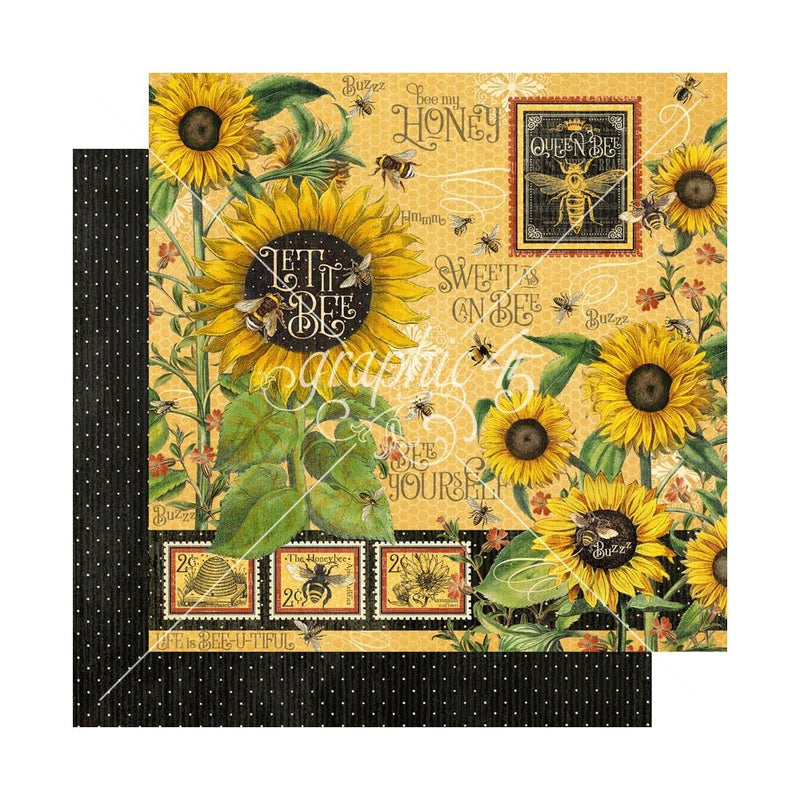 Graphic 45 Keepsake Kit With Exclusive Metal Die-Set - Let it Bee