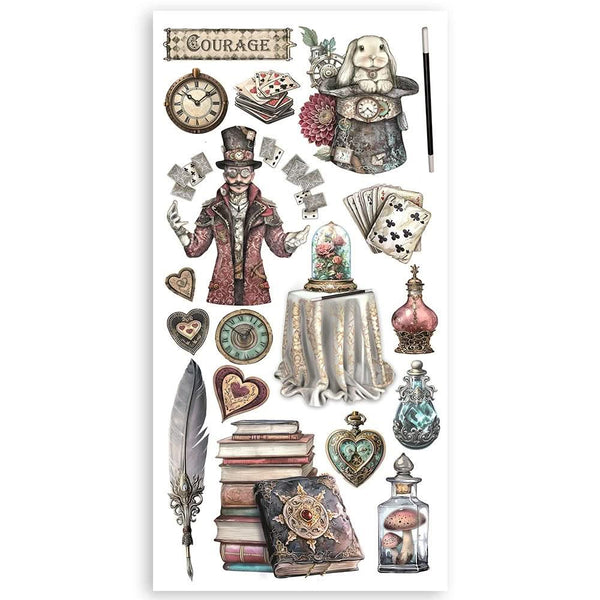 Stamperia Double-Sided Paper Cut-Outs 4/Pkg - Master of Magic