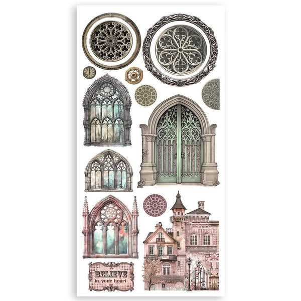 Stamperia Double-Sided Paper Cut-Outs 4/Pkg - Master of Magic