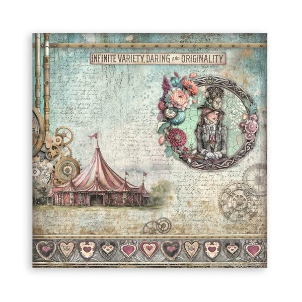 Stamperia Single-Sided Paper Pad 8"x 8" 22/Pkg - Master of Magic