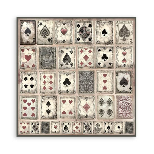 Stamperia Single-Sided Paper Pad 8"x 8" 22/Pkg - Master of Magic