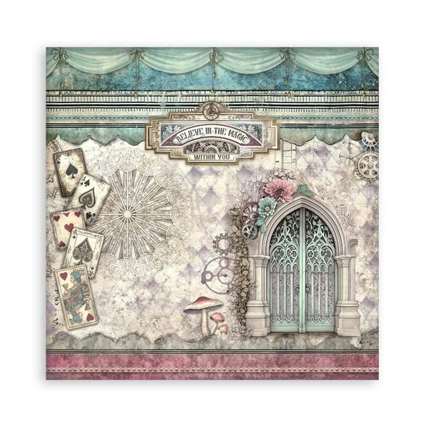 Stamperia Single-Sided Paper Pad 8"x 8" 22/Pkg - Master of Magic