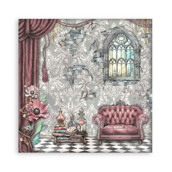 Stamperia Single-Sided Paper Pad 8"x 8" 22/Pkg - Master of Magic