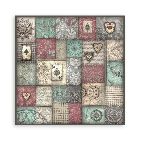 Stamperia Single-Sided Paper Pad 8"x 8" 22/Pkg - Master of Magic
