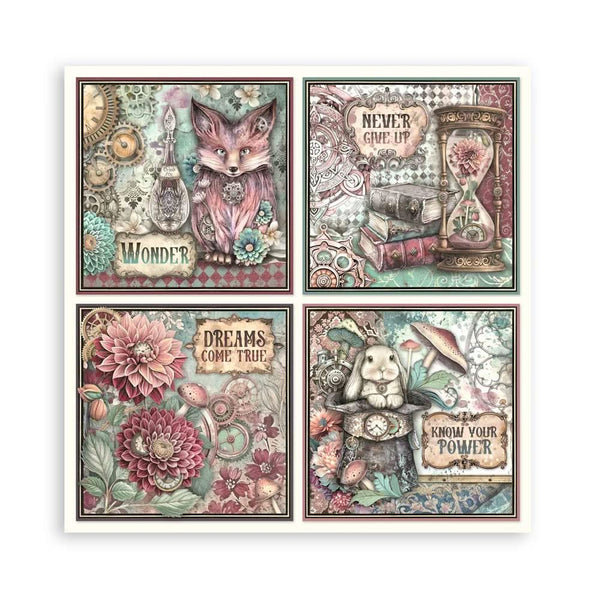 Stamperia Single-Sided Paper Pad 8"x 8" 22/Pkg - Master of Magic