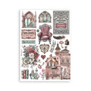 Stamperia A5 Washi Pad 8/Pkg - Master of Magic