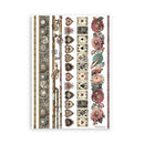 Stamperia A5 Washi Pad 8/Pkg - Master of Magic