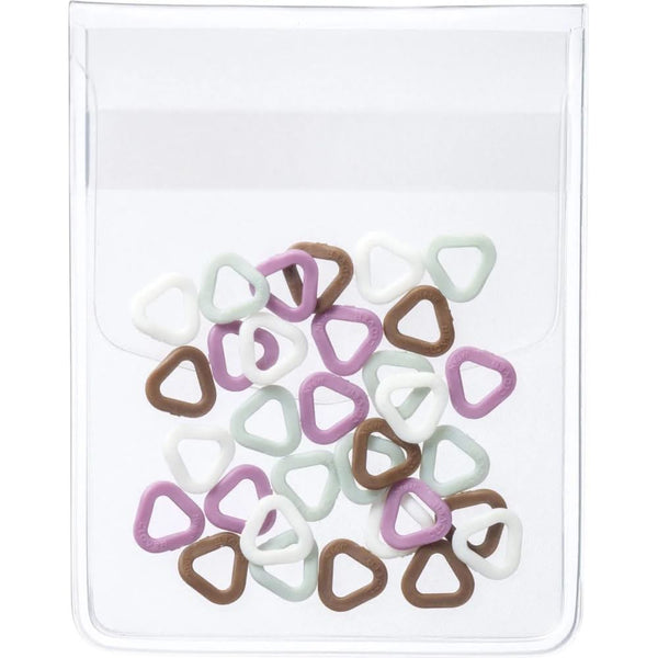 Clover Soft Triangle Stitch Markers Extra Small