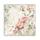 Stamperia Single-Sided Paper Pad 8"x 8" 22/Pkg - House of Roses