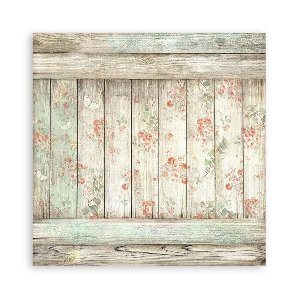 Stamperia Single-Sided Paper Pad 12"x 12" 22/Pkg - House of Roses