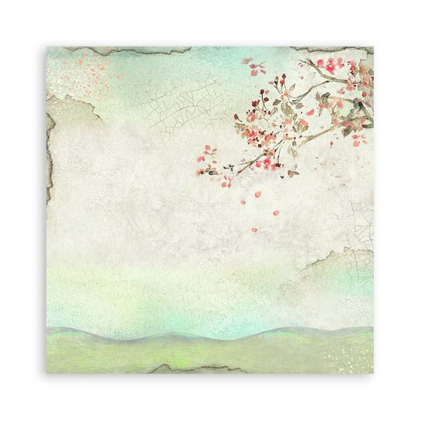 Stamperia Single-Sided Paper Pad 8"x 8" 22/Pkg - House of Roses
