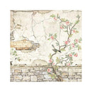 Stamperia Polyester Fabric 12"x 12" 4/Pkg - House of Roses