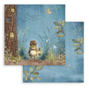 Stamperia Scrapbooking Pad 8"x 8" 10/Pkg - Hidden Grove