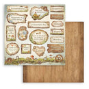 Stamperia Double-Sided Paper Pad 12"x 12" 10/Pkg - Hidden Grove