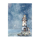 Stamperia Assorted Rice Paper Backgrounds A6 8/Sheets - Silent Sea^