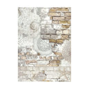 Stamperia Assorted Rice Paper Backgrounds A6 8/Sheets - Silent Sea^