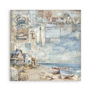 Stamperia Single-Sided Paper Pad 12"x 12" 22/Pkg - Silent Sea