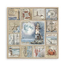 Stamperia Single-Sided Paper Pad 12"x 12" 22/Pkg - Silent Sea