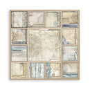 Stamperia Single-Sided Paper Pad 12"x 12" 22/Pkg - Silent Sea