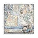 Stamperia Single-Sided Paper Pad 12"x 12" 22/Pkg - Silent Sea