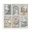 Stamperia Single-Sided Paper Pad 12"x 12" 22/Pkg - Silent Sea