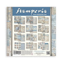 Stamperia Double-Sided Paper Pad 8"x 8" 10/Pkg - Silent Sea