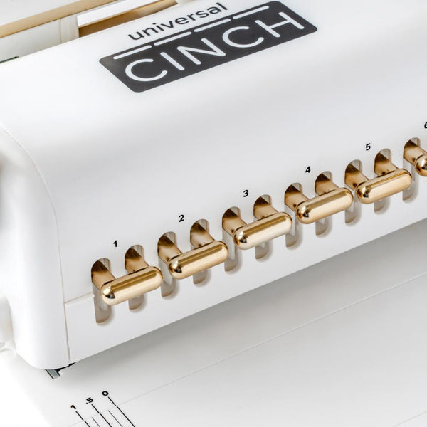 We R Universal Cinch Gold & White