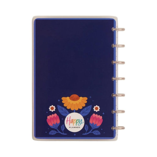 Happy Planner Mini 12-Month Disc Bound Planner Mystic Blooms; Jul '25 - Jun '26