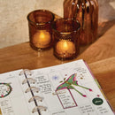Happy Planner Mini 12-Month Disc Bound Planner Mystic Blooms; Jul '25 - Jun '26