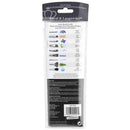 Royal Brush Gold Taklon Natural Bristle Brush 10/Pkg