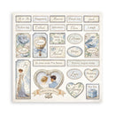 Stamperia Single-Sided Paper Pad 8"x 8" 22/Pkg - Timeless^