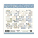 Stamperia Backgrounds Double-Sided Paper Pad 8"x 8" 10/Pkg - Timeless