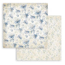 Stamperia Backgrounds Double-Sided Paper Pad 8"x 8" 10/Pkg - Timeless