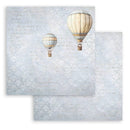 Stamperia Backgrounds Double-Sided Paper Pad 8"x 8" 10/Pkg - Timeless